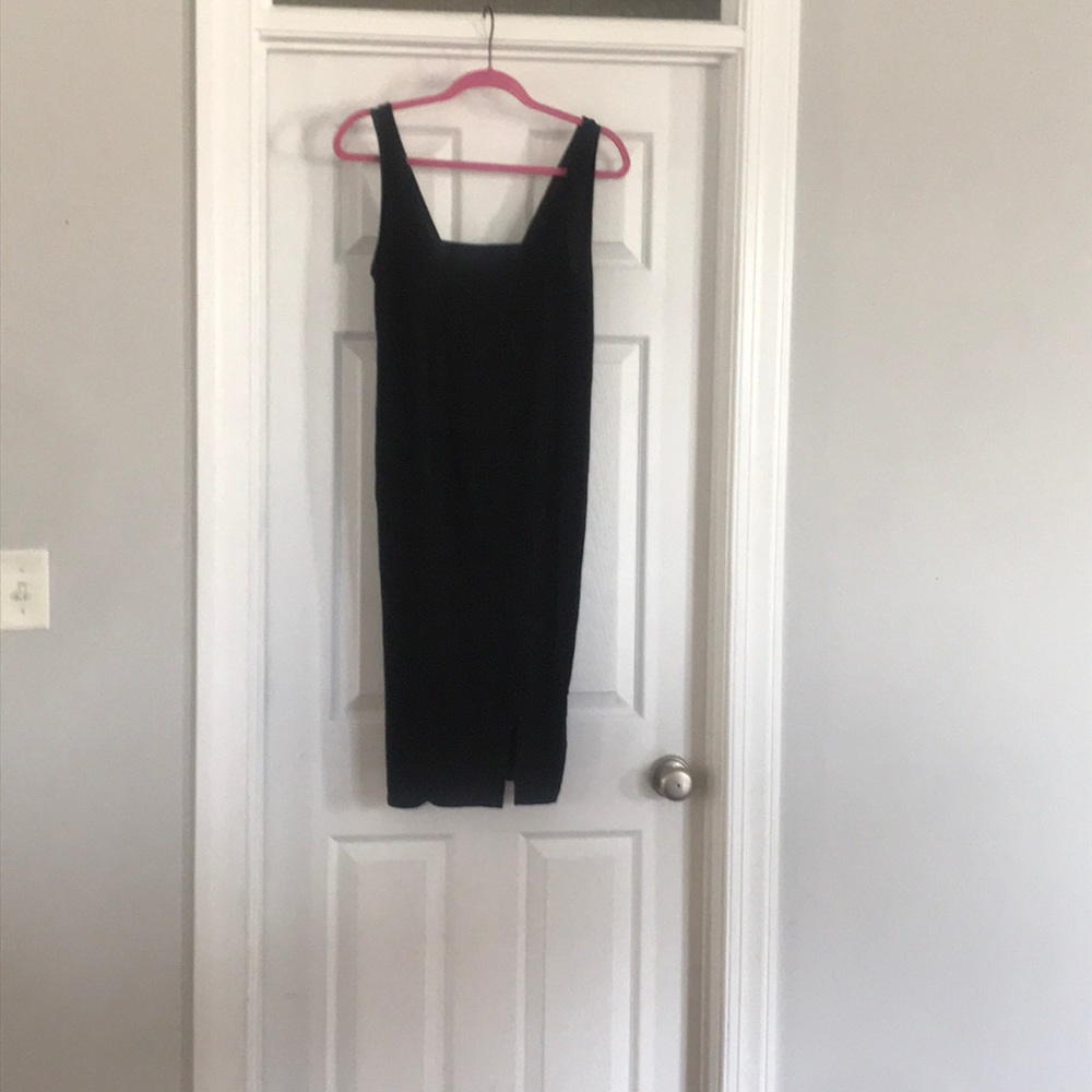 Black Fitted Maternity Dress❤️